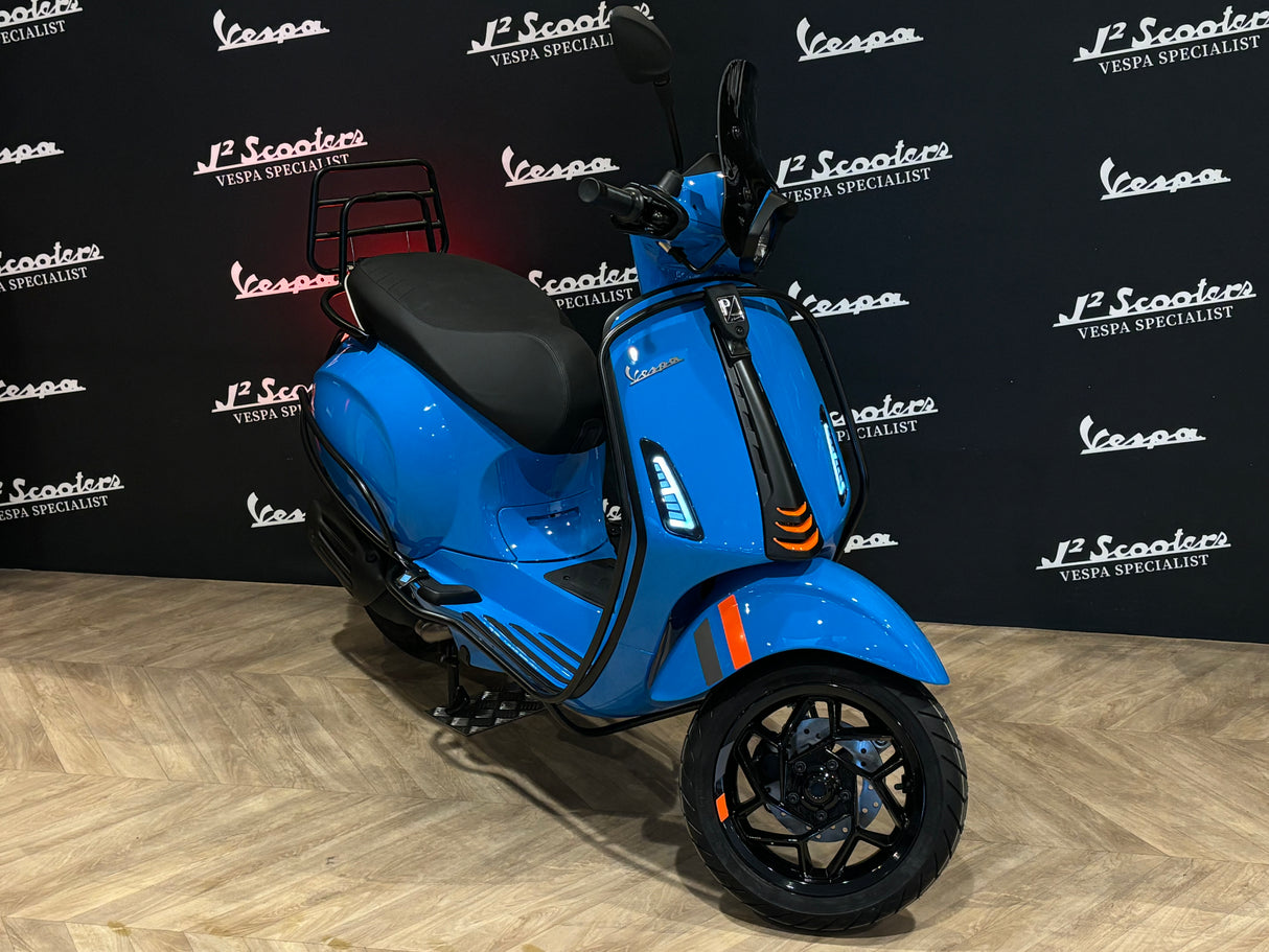 Vespa Sprint S E5 FACELIFT BLU ECLETTICO Glans Blauw