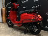 Vespa Sprint E5 FACELIFT rood Rosso Coraggioso (glans rood)