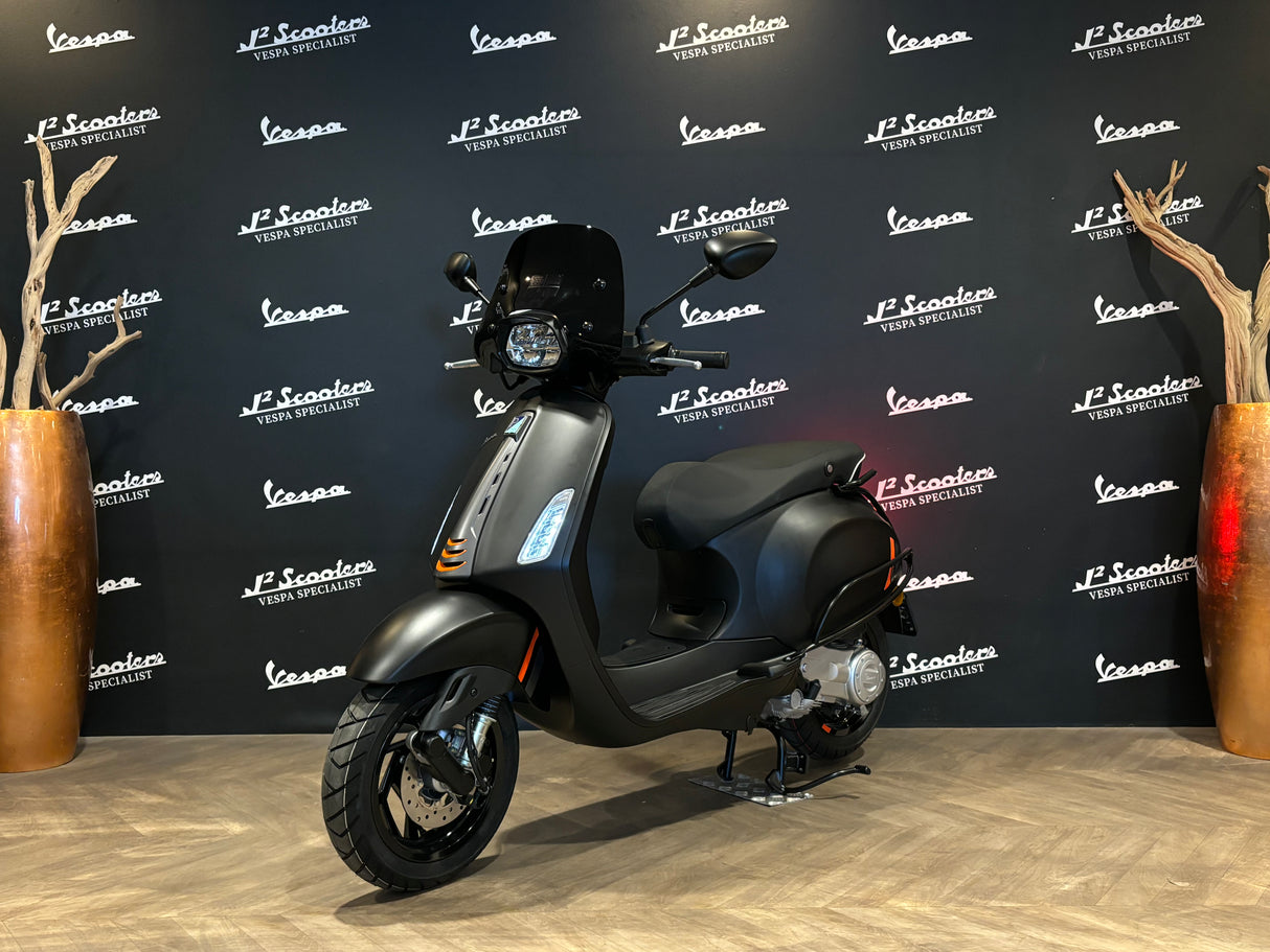 Vespa Sprint S E5 FACELIFT mat zwart NERO CONVINTO MATT