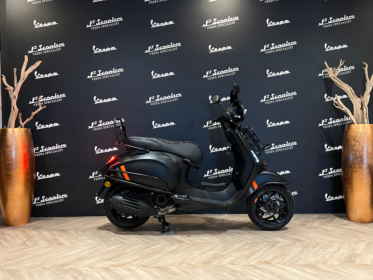 Vespa Sprint S E5 FACELIFT mat zwart Nero Convinto