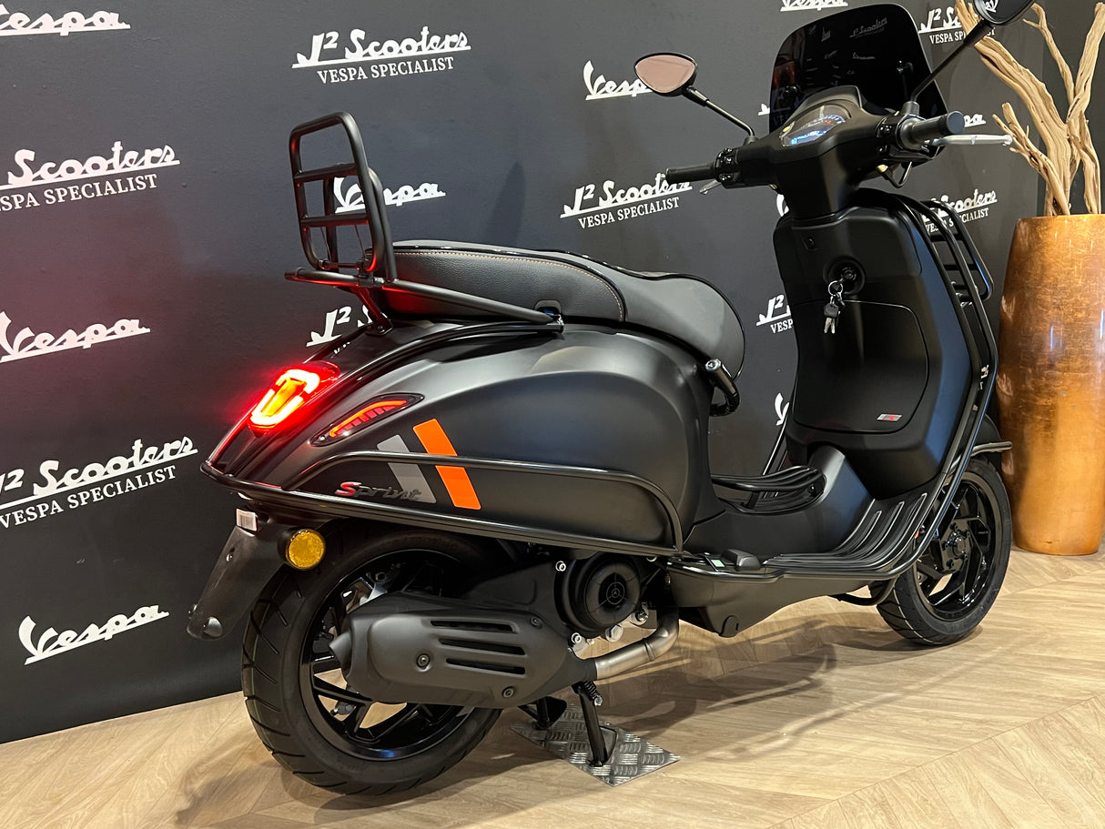 Vespa Sprint S E5 FACELIFT mat zwart Nero Convinto