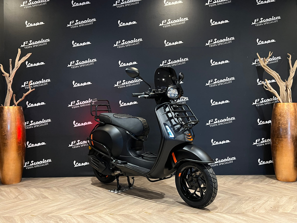 Vespa Sprint S E5 FACELIFT mat zwart Nero Convinto