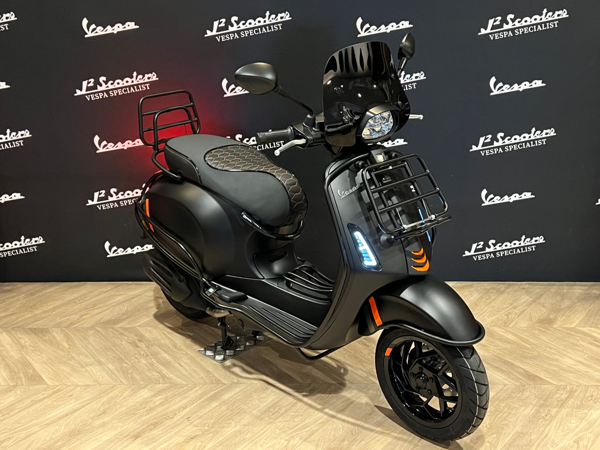 Vespa Sprint S E5 FACELIFT mat zwart Nero Convinto