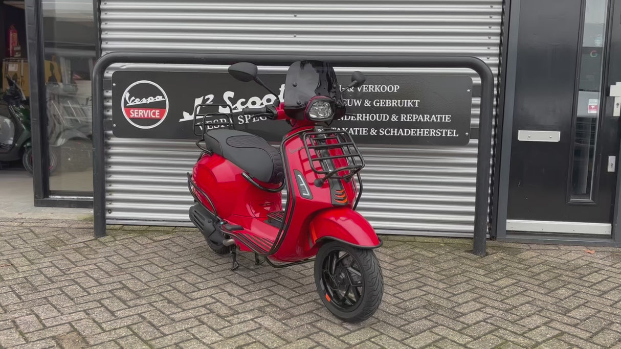 Vespa Sprint E5 FACELIFT Rosso Coraggioso Rood