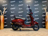 Vespa Sprint E5 FACELIFT Dark Candy Red Porsche